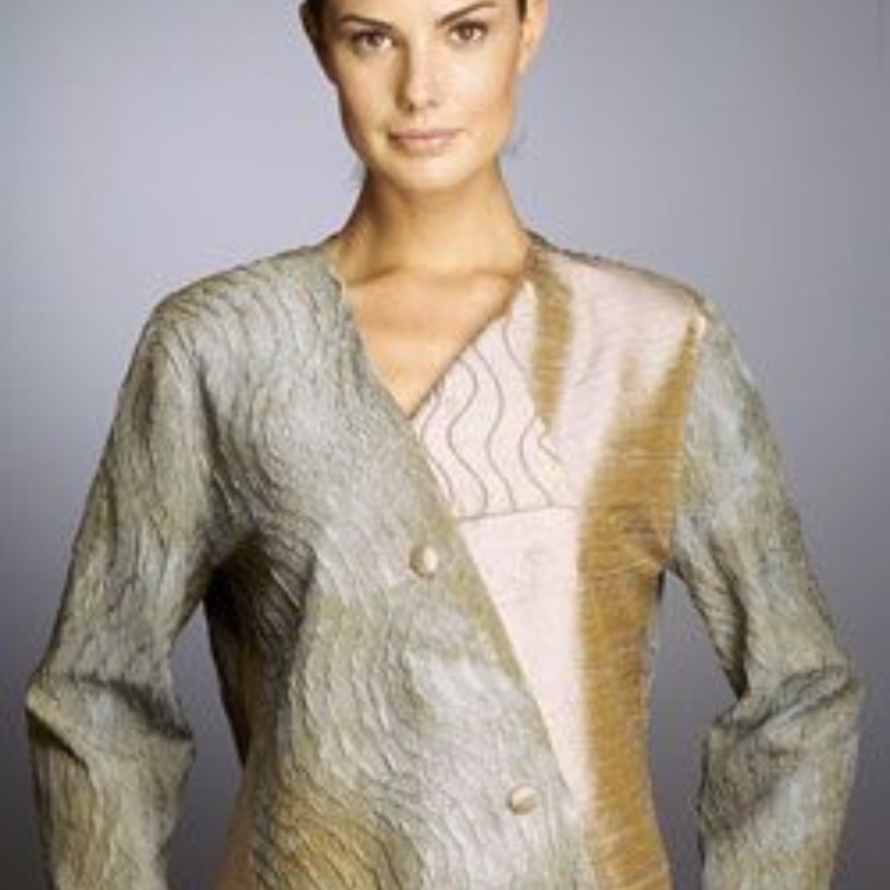 Hulda bridgeman artist silk jacket